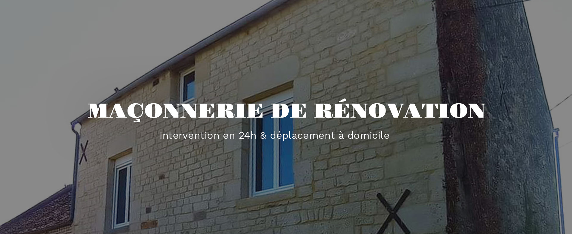 Maçonnerie et rénovation à Lougé sur Maire - LT Services Maçonnerie